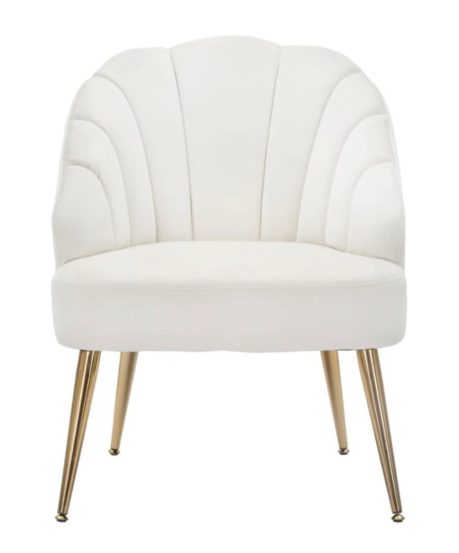 Poltrona Shell Crema cm 65X69X84