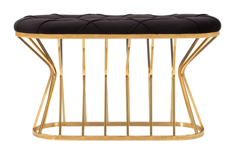 Panca Zig Nera cm 91X38X52