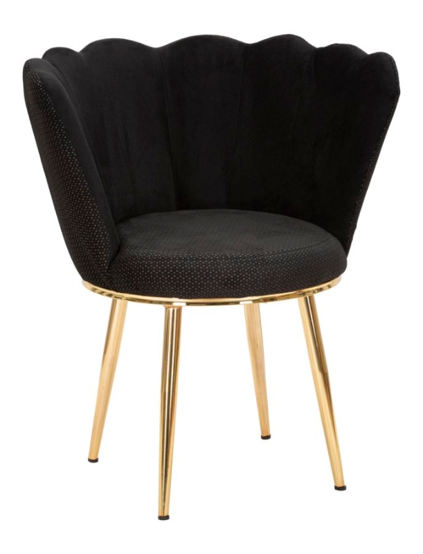 Poltrona Mindy Nera cm 70X63X83