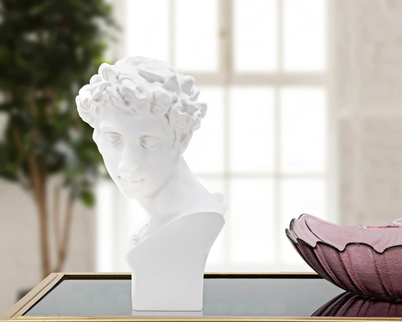 Scultura Roman Young cm 20X17,5X30