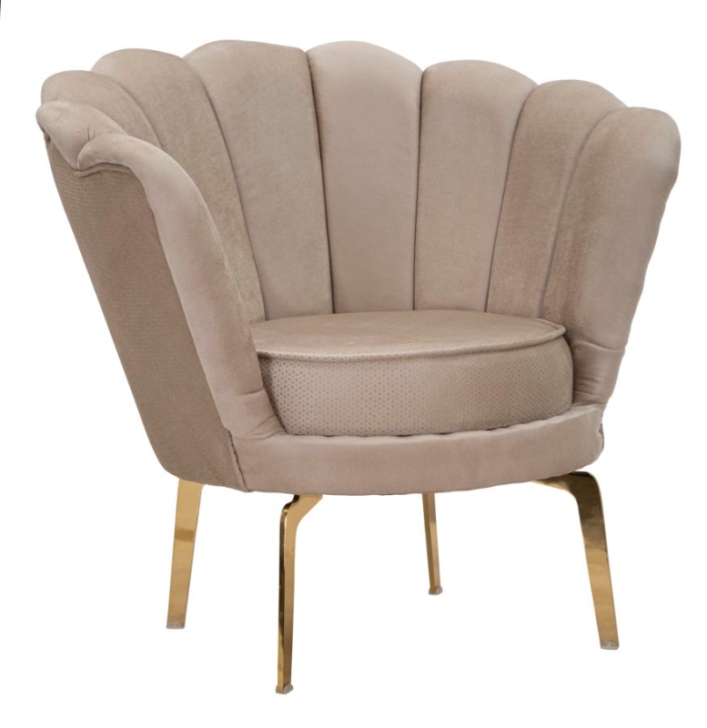 Poltrona Vienna Plus Crema cm 83X76X78