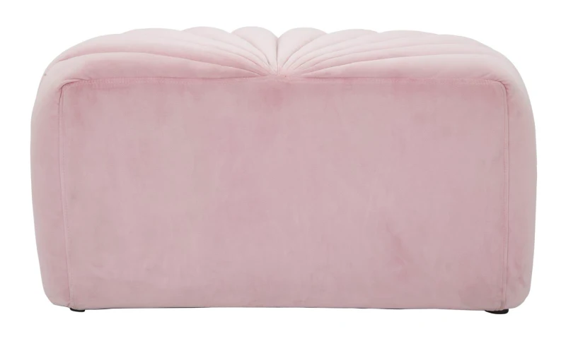 Pouf Shell Rosa cm 80X54X42