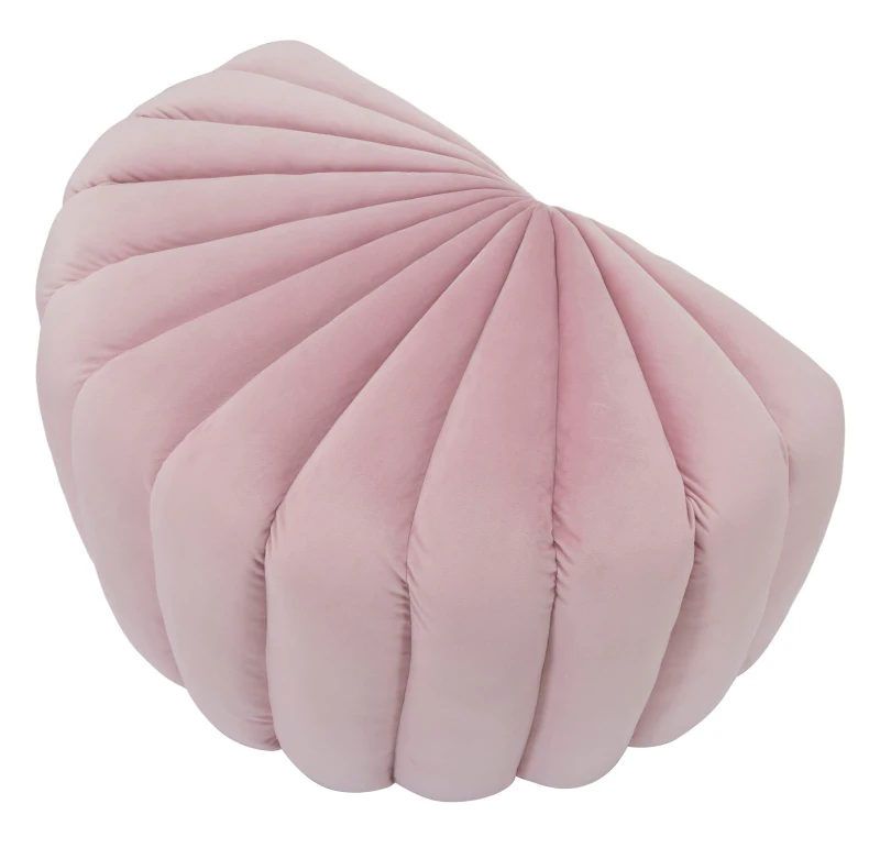 Pouf Shell Rosa cm 80X54X42