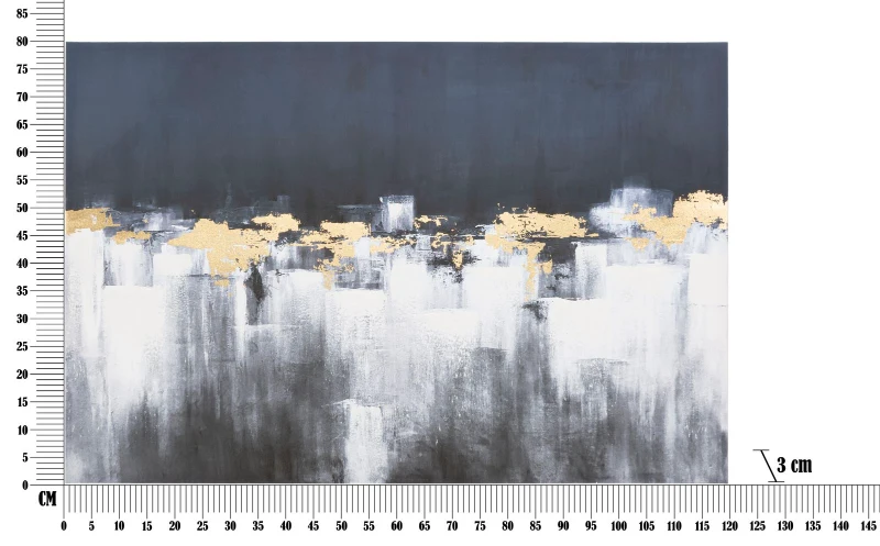 Stampa Dipinta Cubix cm 80X3X120