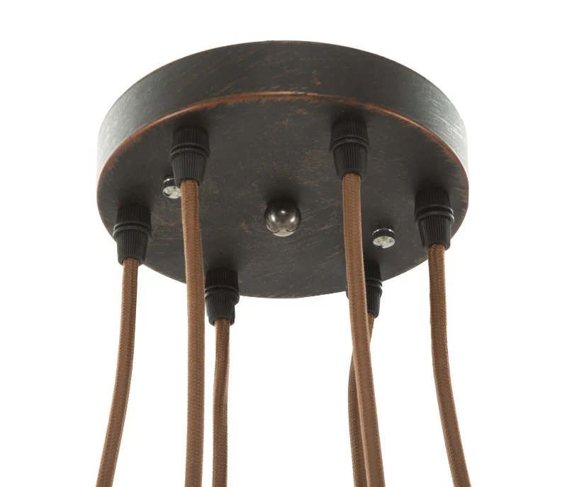 Lampadario Indust Stick 6 Luci cm 16X16X16 (Singolo)