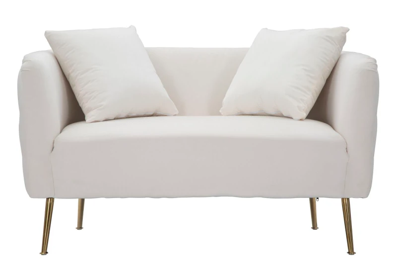 Divanetto Bucarest Crema cm 127X74X73