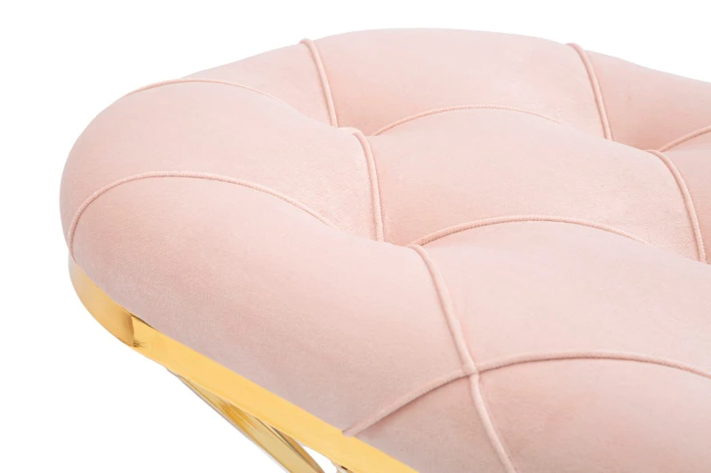 Panca Zig Rosa cm 91X38X52