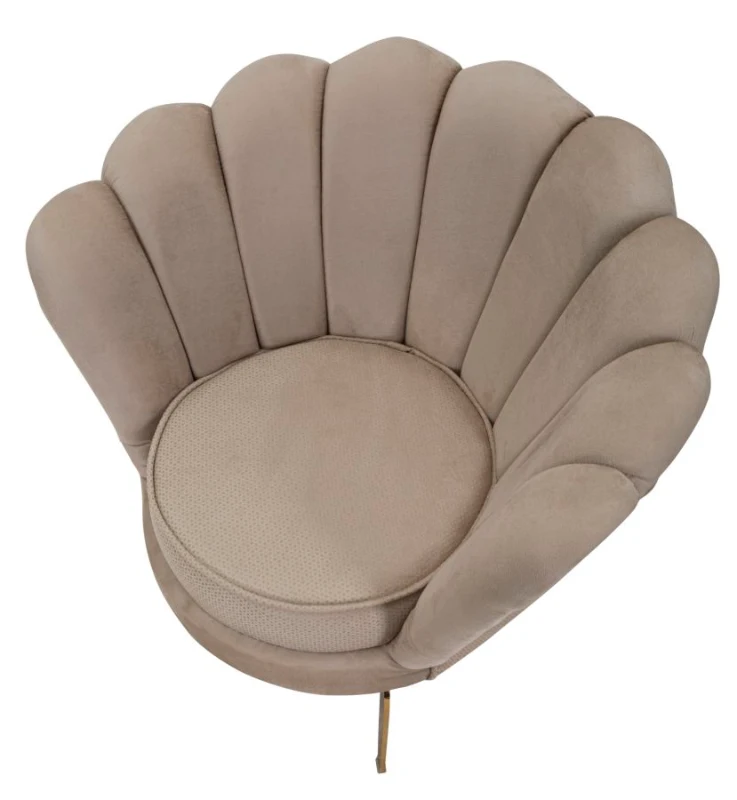 Poltrona Vienna Plus Crema cm 83X76X78