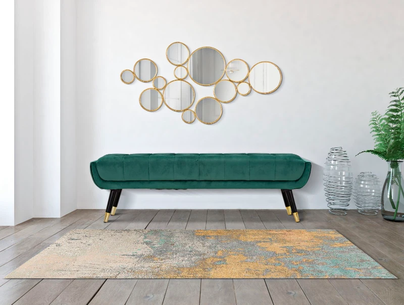 Panca Infinity Verde cm 141X41X43