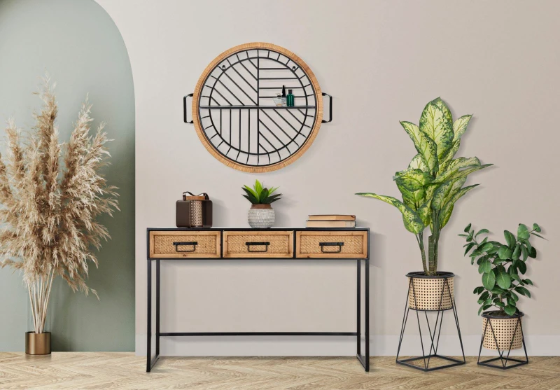 Mensola Da Muro Cebu cm 72,5X18X65