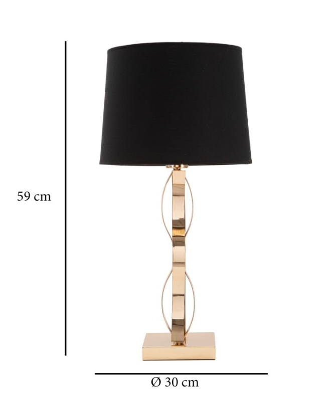 Lampada Da Tavolo Cordy cm Ø 30X59