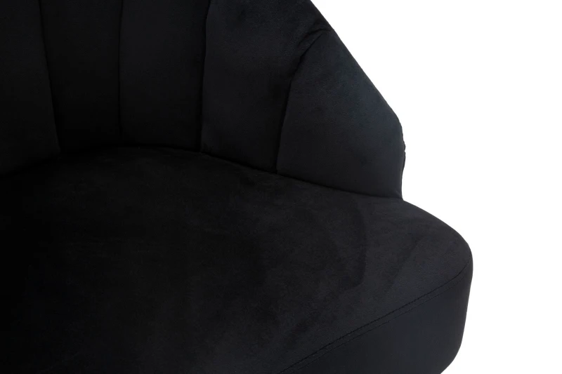 Poltrona Shell Nera cm 65X69X84