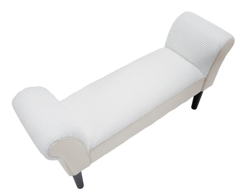Panchetta Velvet Crema cm 102X31X51
