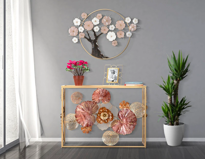 Pannello In Ferro Tree cm 101X6X72