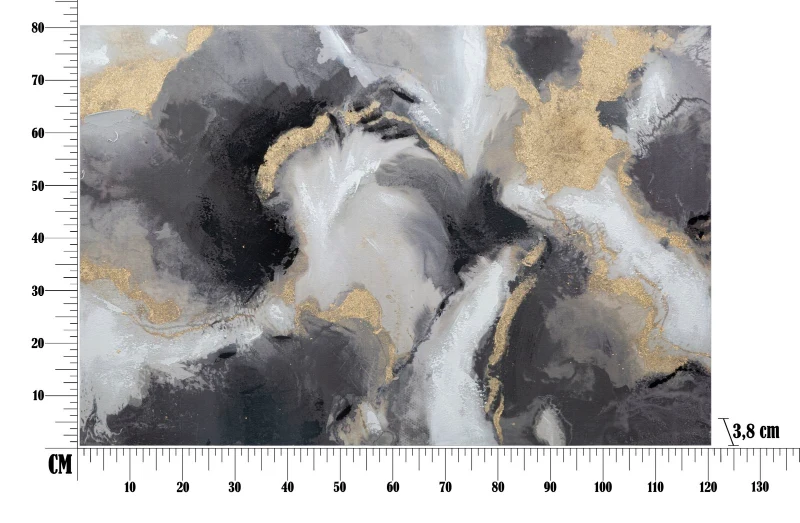 Dipinto Su Tela Richy cm 120X3,8X80