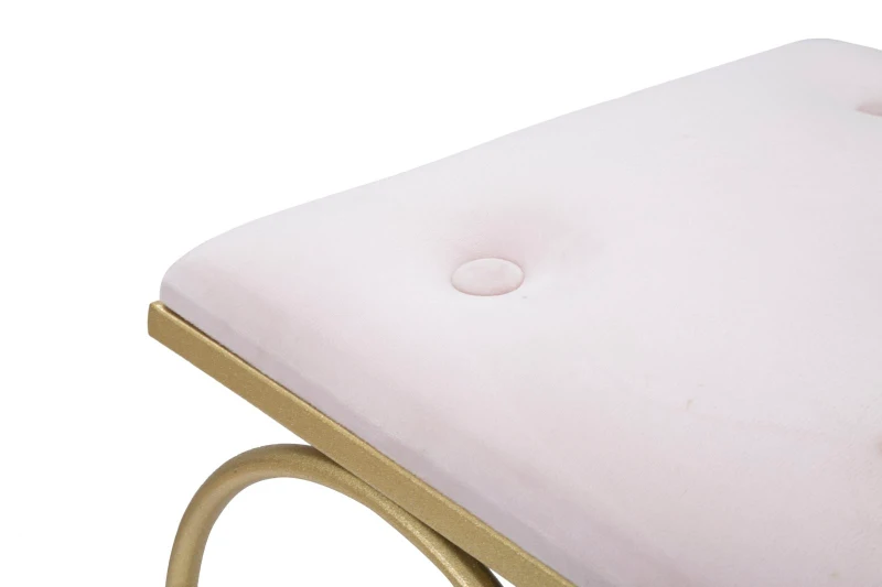 Sgabello Heart Rosa cm 50X37,5X51,5