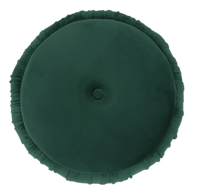 Pouf Contenitore Paris Verde cm Ø 41X41