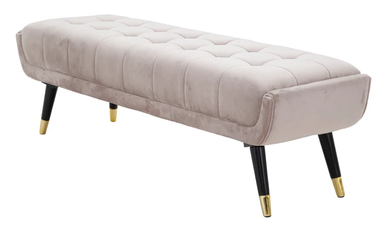 Panca Infinity Grigia cm 141X41X43