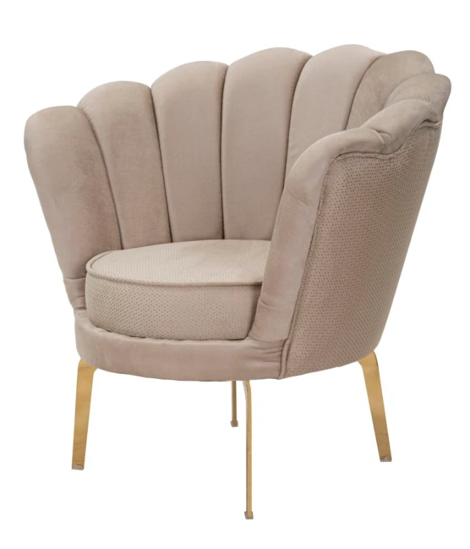 Poltrona Vienna Plus Crema cm 83X76X78