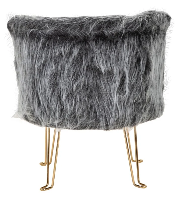 Poltrona Hacil Grigia cm 73X64X77