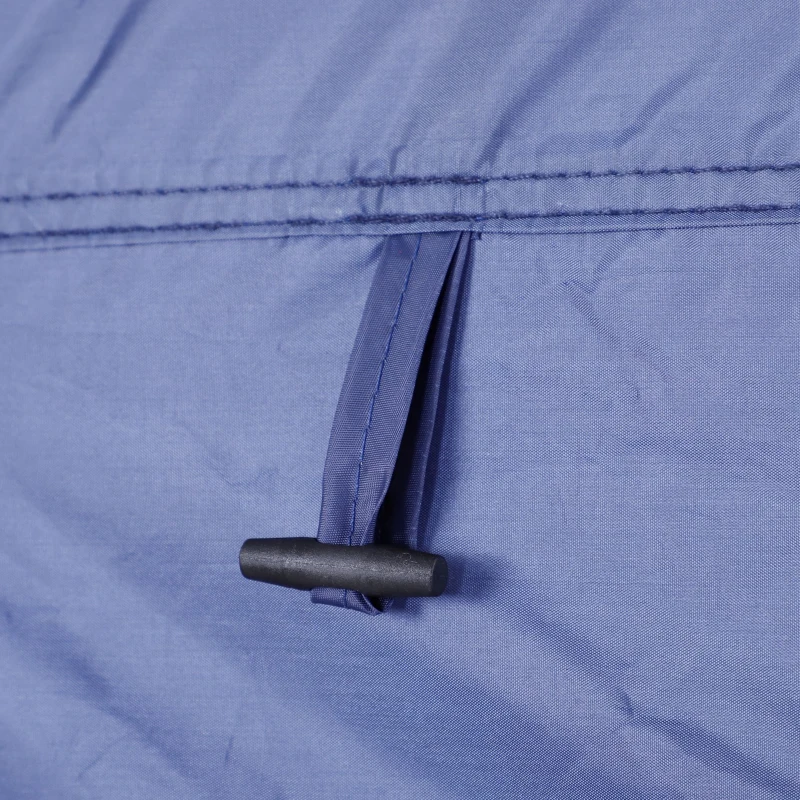 OUTSUNNY Automatic Pop Up Camping Shower Tent Portable Dressing Changing Room Outdoor Deep Blue