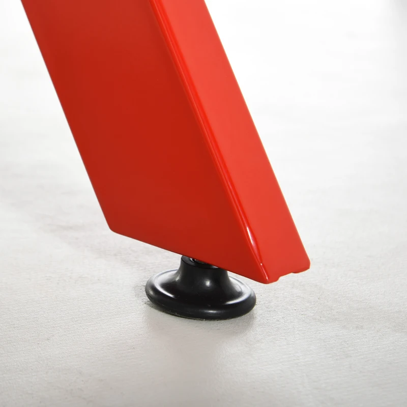 HOMCOM Computer and Gaming Desk, Racing Style Home Office Ergonomic Computer Table Workstation w/Management