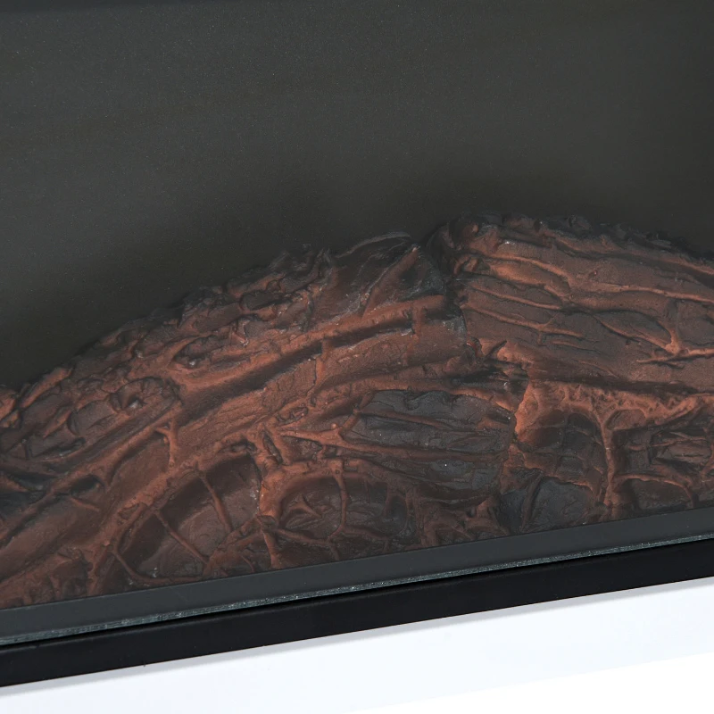 HOMCOM KOMINEK ELEKTRYCZNY STOJĄCY 1200W biały