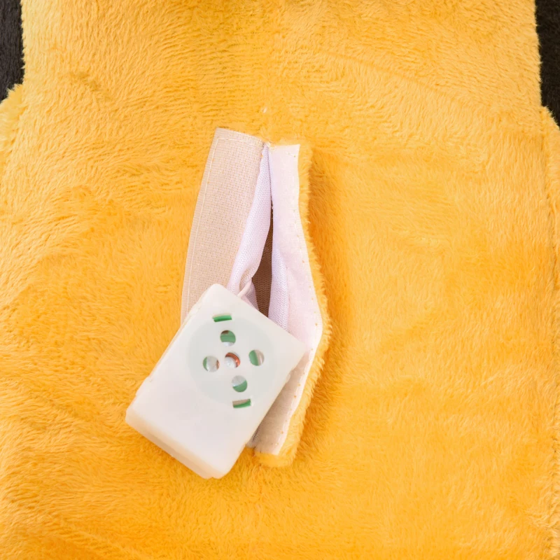 HOMCOM Balansoar Albină din Lemn pentru Copii 60 x 33 x 45cm Galben și Negru