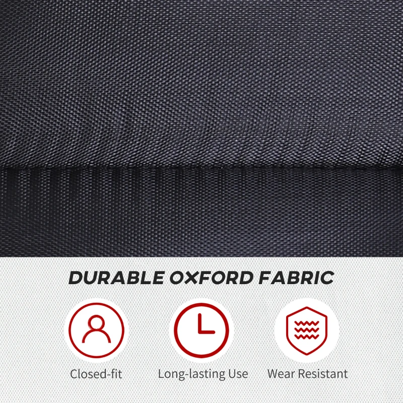 HOMCOM 10kg Adjustable Metal Sand Weight Vest Red