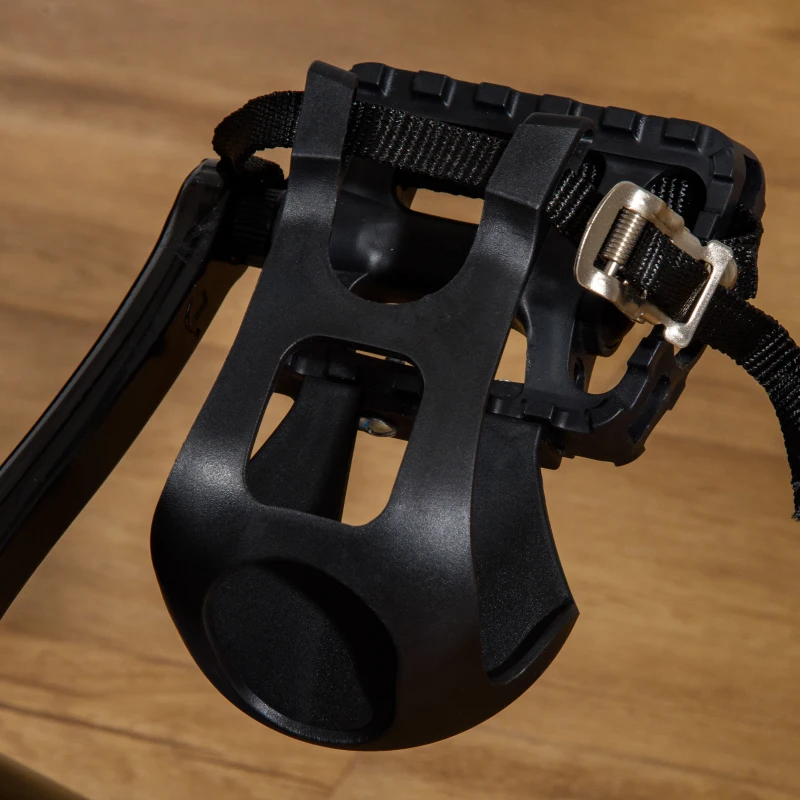 HOMCOM Stationary Exercise Bike, 8kg Flywheel Indoor Cycling Workout Fitness Bike, Adjustable Resistance Cardio Exercise Machine w/ LCD Monitor Pad and Phone Holder for Home, Gym, Office, Black