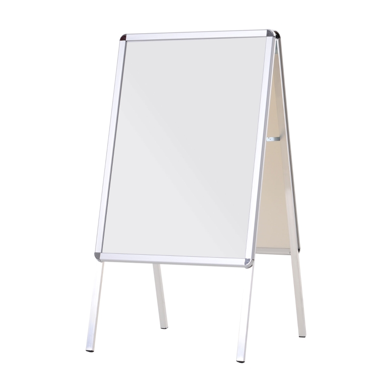 HomCom, panou publicitar pliabil cu 2 fete, 64x8x121 cm