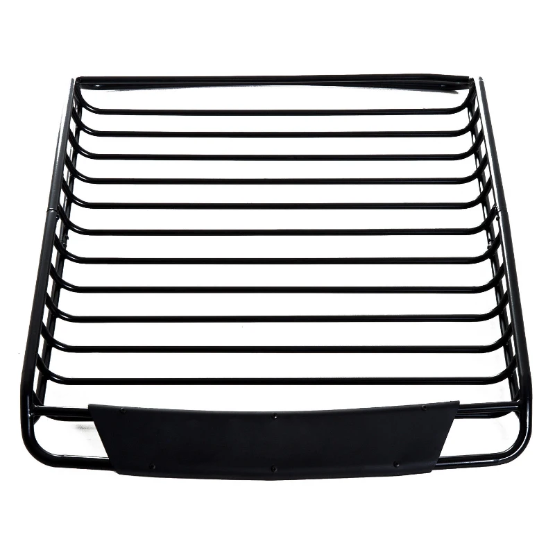 HOMCOM Autodach-Gepäckträger | Stahl | 134 x 100 x 10 cm | Schwarz