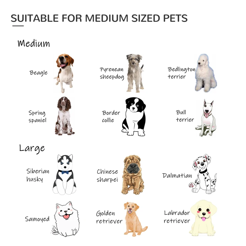 PawHut 8 Panels Heavy Duty Puppy Playpen, for Large, Medium Dogs, Indoor and Outdoor Use - Black