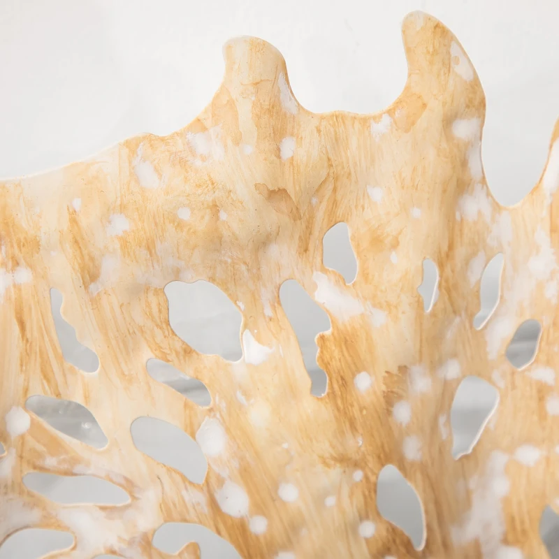 HOMCOM Decoración de Pared de Metal 3D con Motivos Marineros Adornos de Pared Metálico para Salón 66x30,5 cm Multicolor