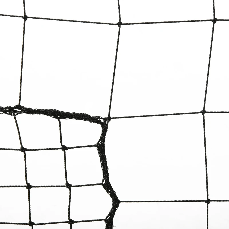HOMCOM Rebound Net Soccer Goal with 5 Angle Adjustable for Soccer Baseball Basketball Training