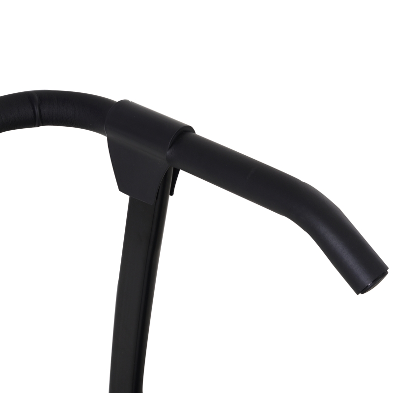 HOMCOM Banda de Alergat Electrica Pliabila pentru Antrenament Acasa cu Ecran LCD, Negru Gri 112x59x125cm