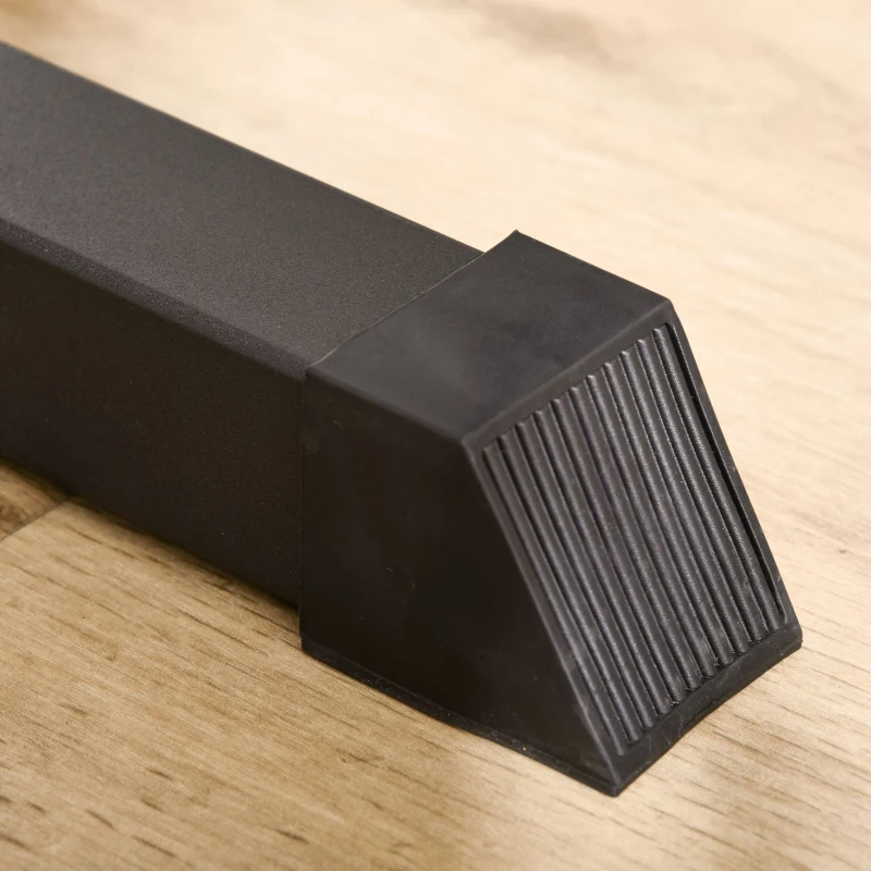 HOMCOM Exercise Pulley Machine Pulldown Machine Power Tower with Adjustable Seat Multiple Cable Positions for Strengthening Muscle Groups