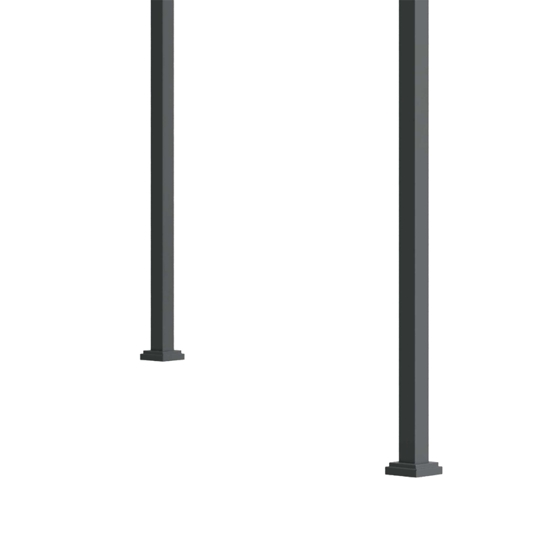 Outsunny Pergola Tuin 298x213x222 cm Polyester Zonnendak voor Tuin