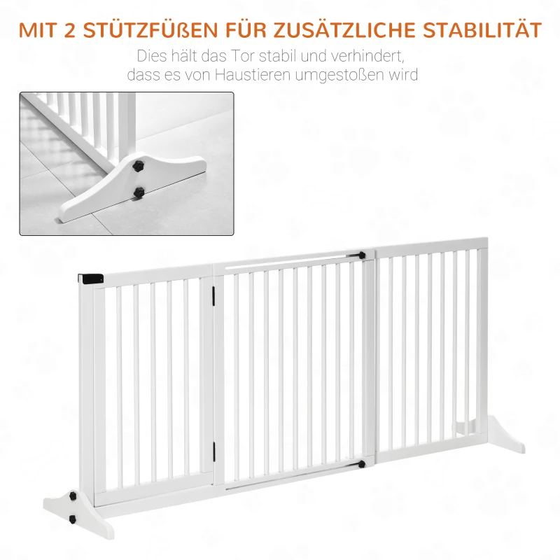 Osłona drzwi PawHut 113-166 cm x 36 cm x 71 cm