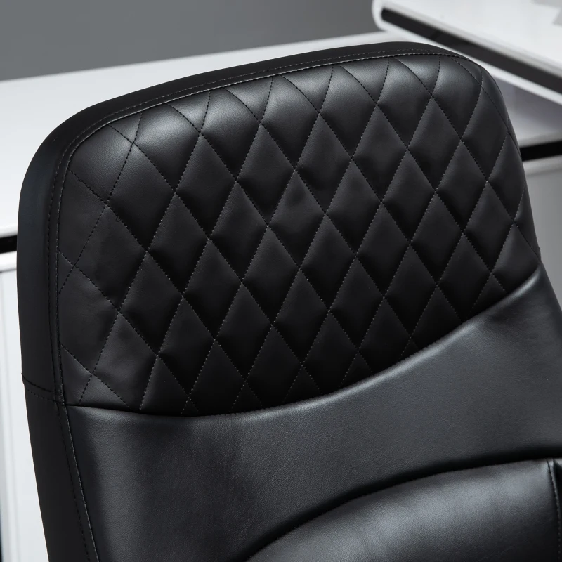 Vinsetto scaun cu masaj, imitatie piele, 59x63x92-101cm