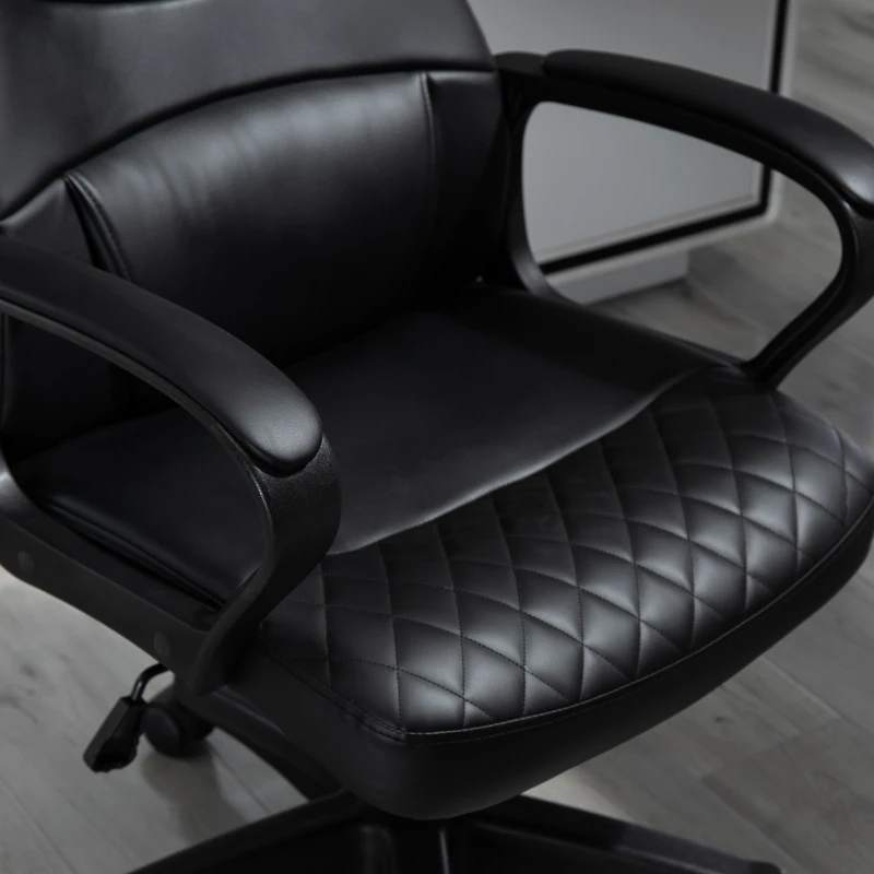 Vinsetto scaun cu masaj, imitatie piele, 59x63x92-101cm