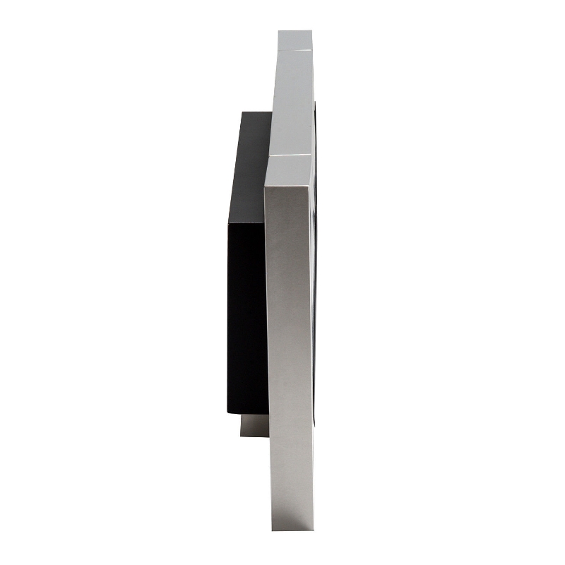 HOMCOM Camino Bioetanolo da Parete con 2 Bruciatori Capacità di 3L 13600BTU 110 x 54 x 14,5cm