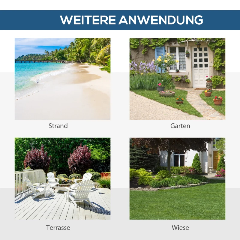 Outsunny Pop up Zelt für 1-2 Personen Campingzelt mit Fenster Polyester Glasfaser Himmelblau 220 x 125 x 130 cm