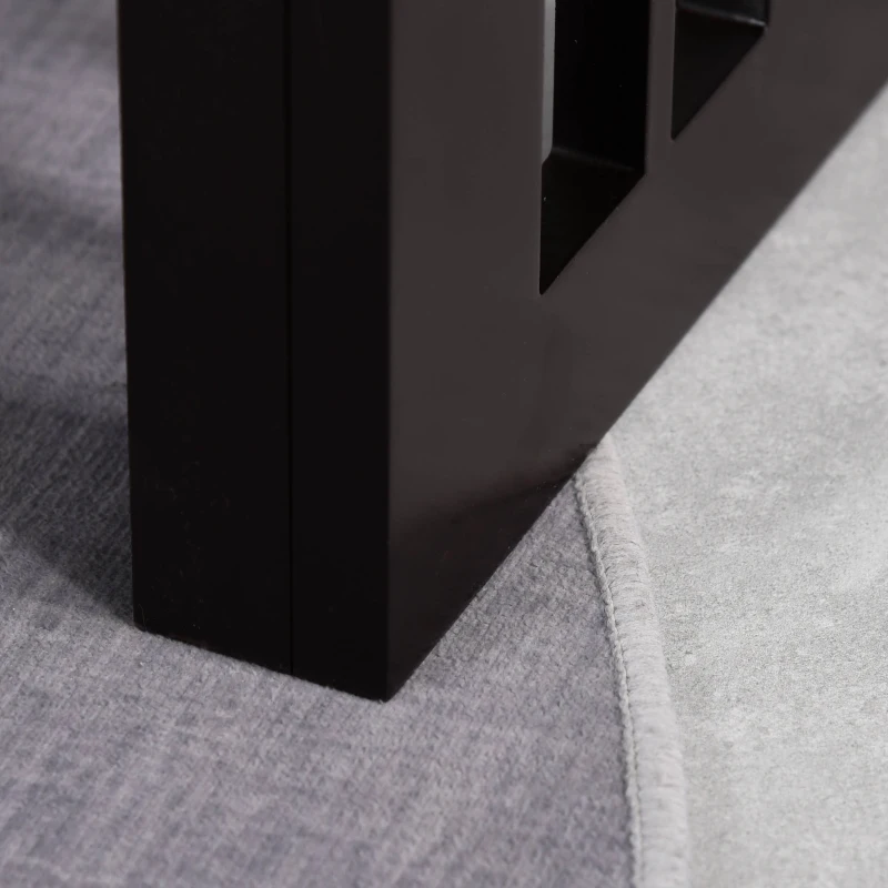 Pawhut suport cu 2 boluri inox, pentru caini, lemn