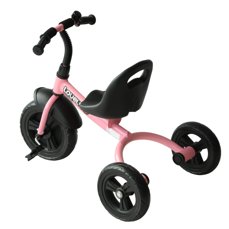 HOMCOM Kids Trike Toddler Tricycle Children Ride on 3 Wheels Bike For 1.5 - 4 Years Pink