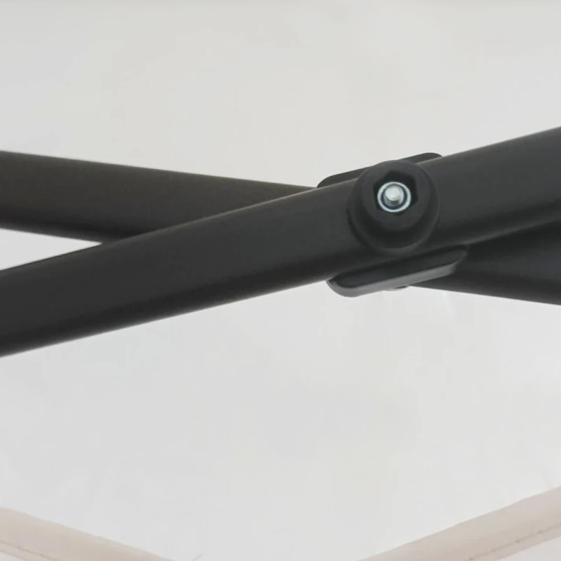 Outsunny Opvouwbare Gazebo Gazebo Tuintent met Zijwanden Pop Up Tent Wit