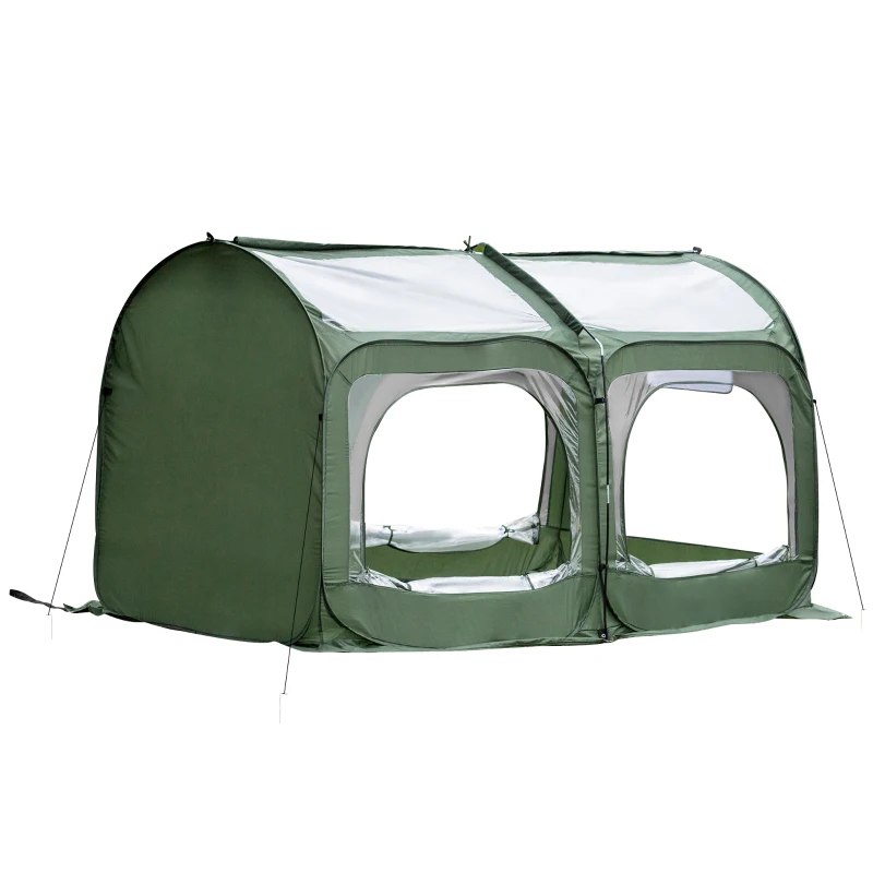 Outsunny Pop-up Kas 250cm x 125cm x 135cm