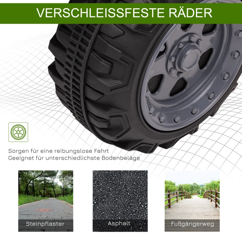 HOMCOM elektrische motorfiets 66 cm x 44 cm x 42 cm