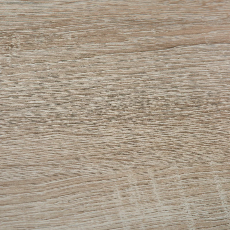 HOMCOM Particle Board 3-Tier Shelves Study Desk White/Oak