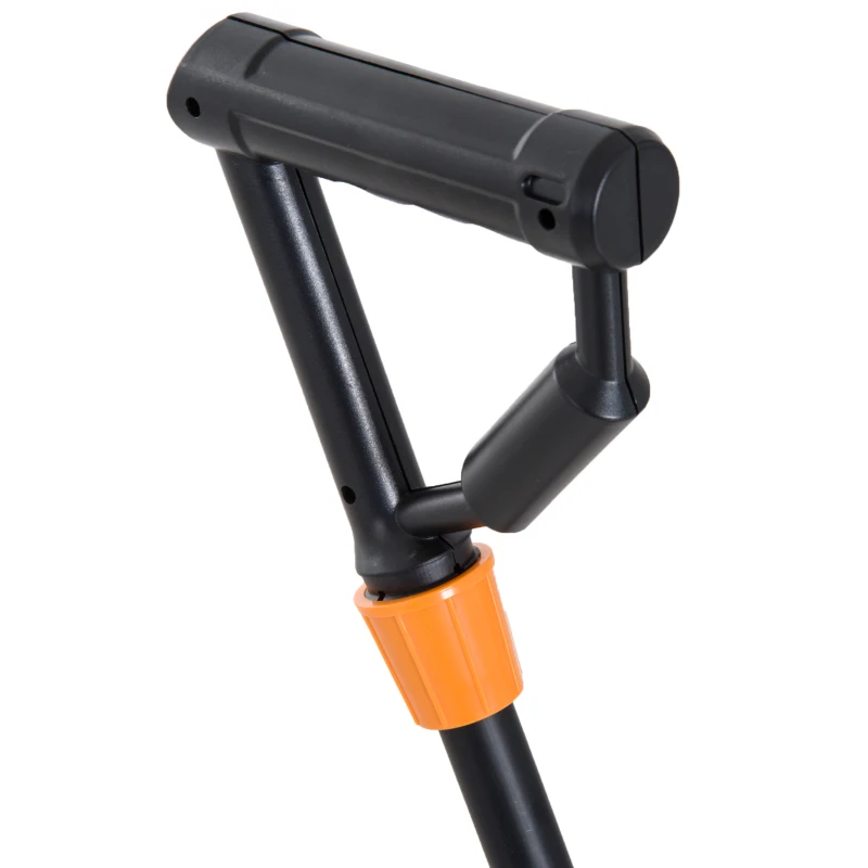 Outsunny Adjustable LCD Metal Detector, Water-resistant-Yellow/Black